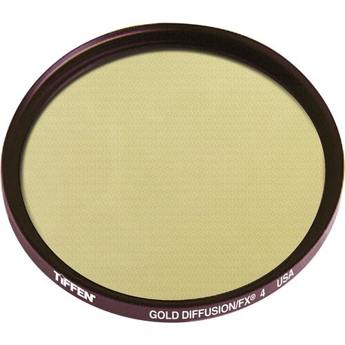 Tiffen 82mm Gold Diffusion/FX 4 Filter 82GDFX4 - Picture 1 of 3
