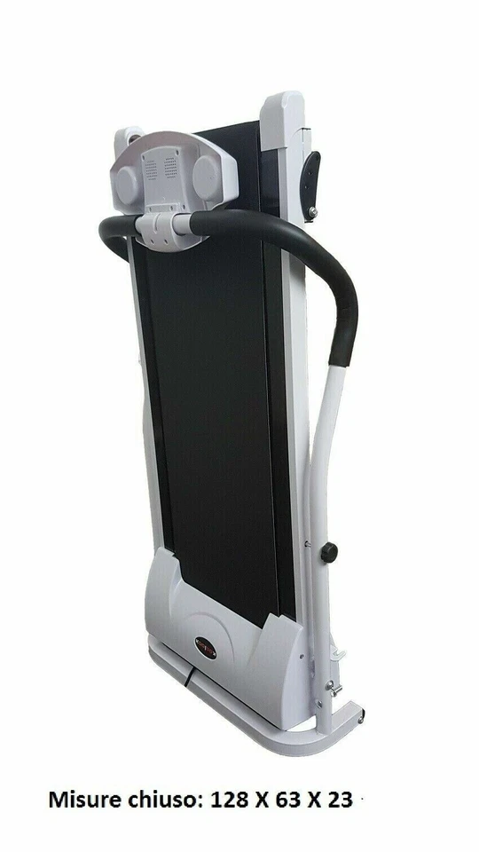 TAPIS ROULANT ELETTRICO IN OFFERTA,2.0 HP PICCO PROGRAMMI PORTATA KG. 120 - Immagine 2 di 2