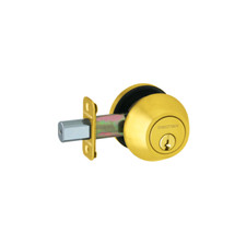 Dexter by Schlage DEADBOLT LOCK JD60 605 Bright Polished Brass 16-048 10-102