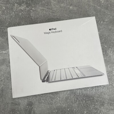 ORIGINAL APPLE IPAD PRO 11'' M4 2024 MAGIC KEYBOARD CASE WEISS ORIGINAL MWR03B/A