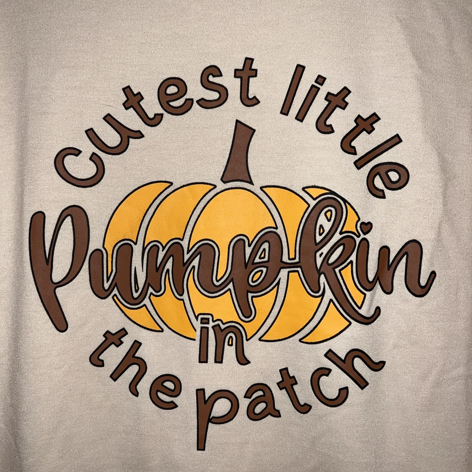 Fall Vintage Pumpkin Autumn Graphic Unisex Crewneck Sweatshirt - Image 3 of 3
