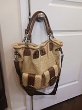 Large Brown Hobo Chic Bcbg Overized Brown Bag Purse