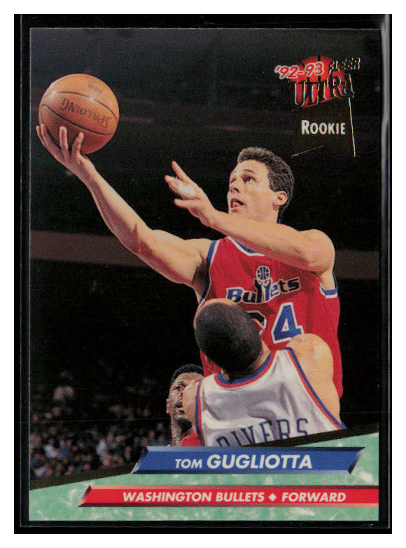 1992 Ultra #367 Tom Gugliotta RC