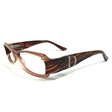 Christian Dior Eyeglasses Frames CD3144 D7N Clear Brown Wood Grain 50-15-130