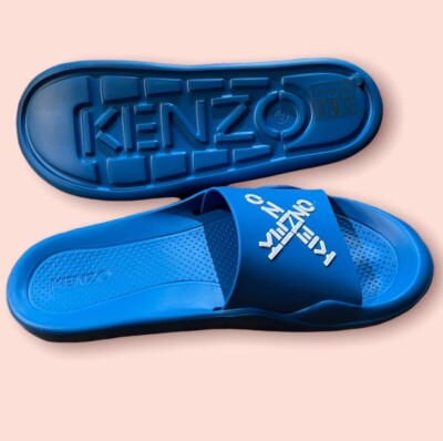 Kenzo Mens Blue Poolside Slides ~~ NIB | eBay display picture 1
