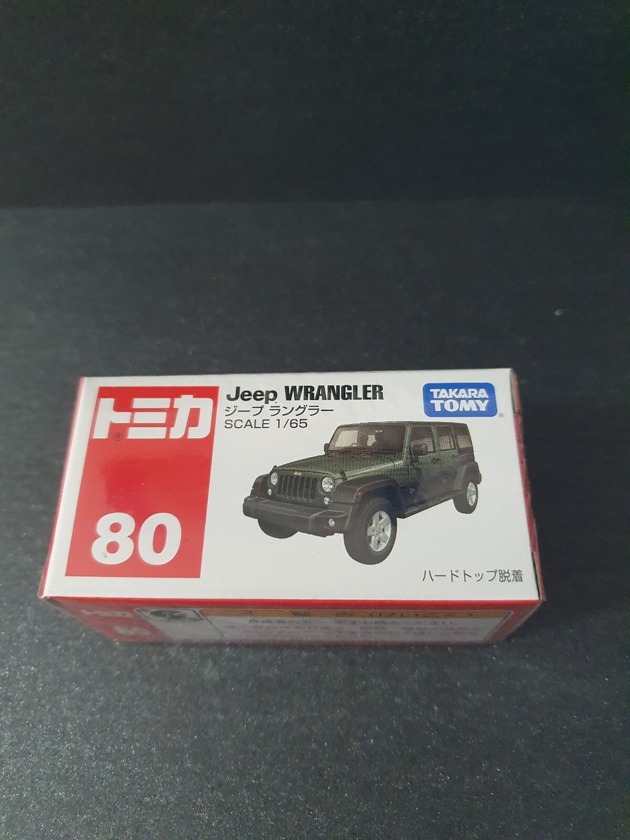 Tomica Jeep Wrangler Takara Tomy Diecast Car Vehicle 1/65 (Sealed