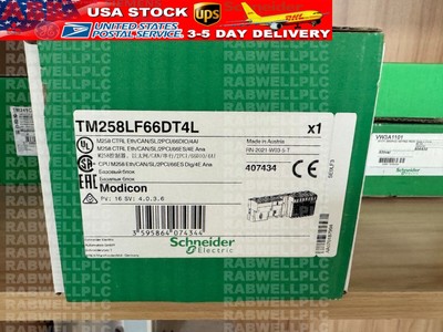 The new TM258LF66DT4L PLC programmable controller delivers fast