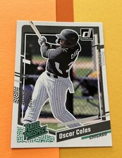2023 Donruss Baseball Rated Prospect Base #66 Oscar Colas - Chicago White Sox
