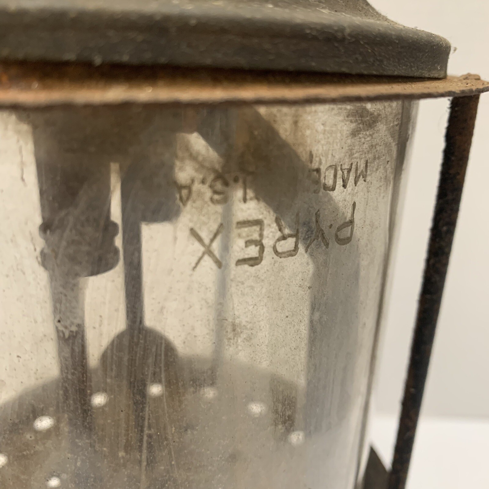 Antique Nulite 2M Pressure Lantern w/ Coleman & Pyrex Glass 1920s | eBay