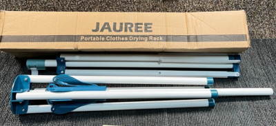 JAUREE Tripod Clothes Drying Rack Folding Indoor Portable Drying Rack Clothing