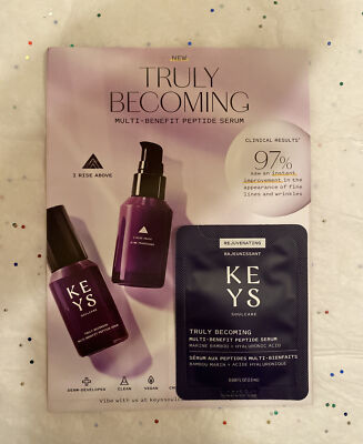 KEYS Truly Becoming Multi-Benefit Peptide Serum SAMPLE Pack (2 ml/0.068 fl oz)
