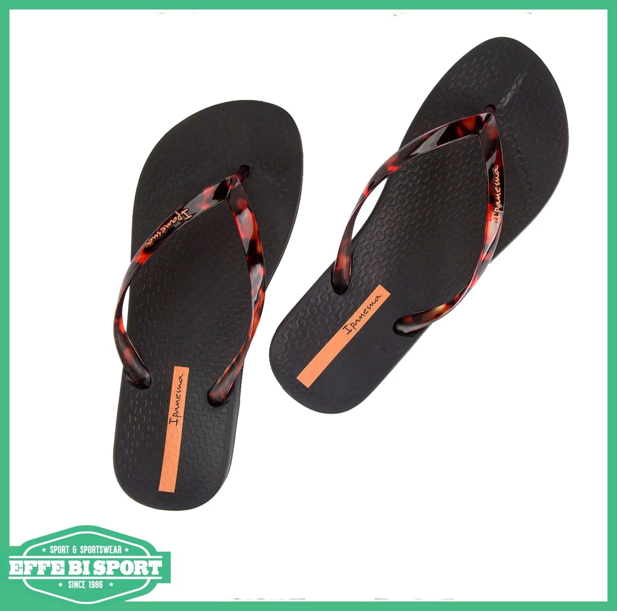 Sandalo infradito Michael Kors Mallory arancio in pelle