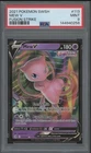 Pokemon TCG: 2021 Mew V 113/264 Swsh08: Fusion Strike Holo PSA 9