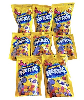 Big Chewy Nerds Candy 10oz Bags (Pack Of 8) Weigh 5.7 LBs