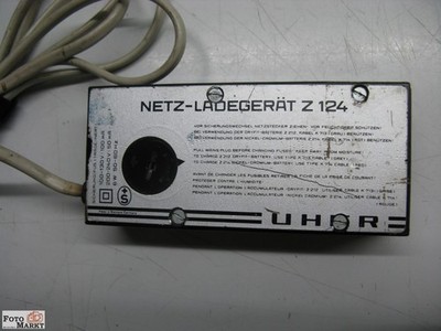 Uher Netz-Ladegerät Z 124 für Uher Tonband Report Modelle 4000, 4200, 4400