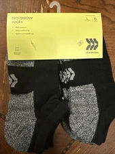 Men's No Show Socks 8 Pairs, Low Cut Ankle, Casual Cotton