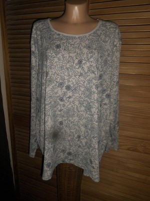 Shirt..Gina Benotti..Gr.XL..48/50..Rundhals..3/4 bis Langarm..Muster..Mehrfarbig