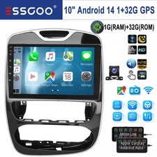 Per Renault Clio IV 2013-2018 Autoradio NAVI GPS WIFI SWC BT Android 14 Carplay