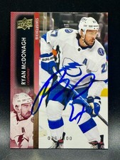 2021-22 Upper Deck UD Exclusives /100 Ryan McDonagh #414 SIGNED IP AUTOGRAPH