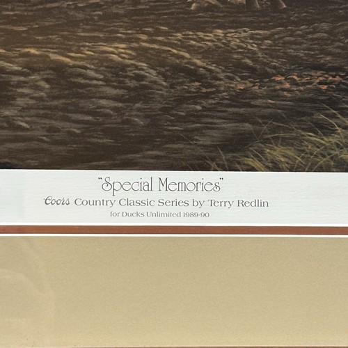 Terry Redlin Special Memories Limited Edition 1378/5600 Coors Ducks Unlimited 88 - Picture 4 of 9