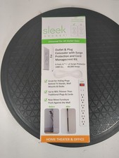 Sleek Socket 6-S-OVSZ-W Pl-Sleek Socket 6 Outlet Surge Protector New In Box
