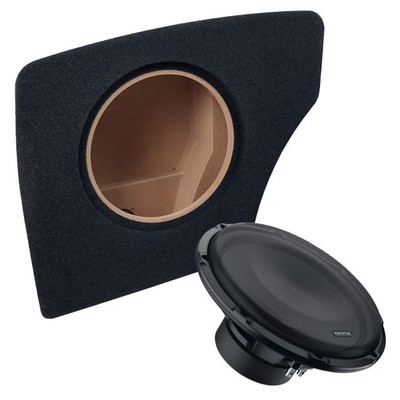 Subwoofer für VW Jetta 5 Limousine Hertz Cento CS 300 S4 30cm Bass + Gehäuse