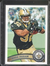 2011 Topps - Mark Ingram #426 Rookie (RC) - New Orleans Saints