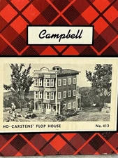 Cool Campbell Scale Models, HO Carter’s Flop House Craftsman Kit