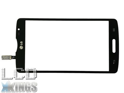LG D337, D373 L80 Bello Schwarz Touchscreen / Digitizer - EBD61885403 Neu