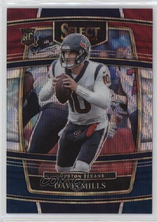 2021 Panini Select Concourse Tri-Color Prizm 31/249 Davis Mills #65 yf1