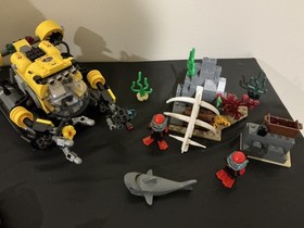 Lego Deep Sea City Coast Guard lot - 9 sets complete or near complete 4642 4644+