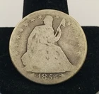 1855-O Seated Liberty Half Dollar With Arrows #21043