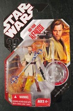 Star Wars 30th Anniversary  5 Obi-Wan Kenobi Action Figure New MOC Coin 2007