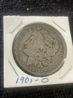 1901-O Morgan Silver Dollar . Circulated