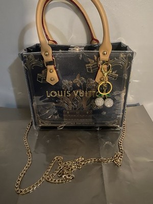 ***Louis Vuitton Limited Edition Shopping Bag Purse w/ PVC Plastic Protector***