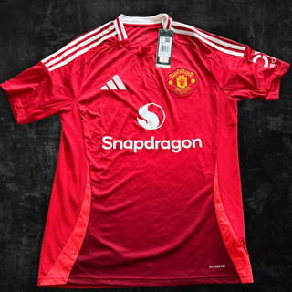 Maglia Adidas SS Manchester United Home nuova con etichette 24/25 Medium