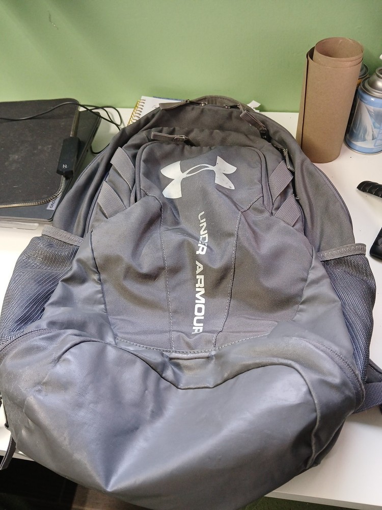 Under Armour Hustle 3.0 Graphite Backpack for Sports & Training