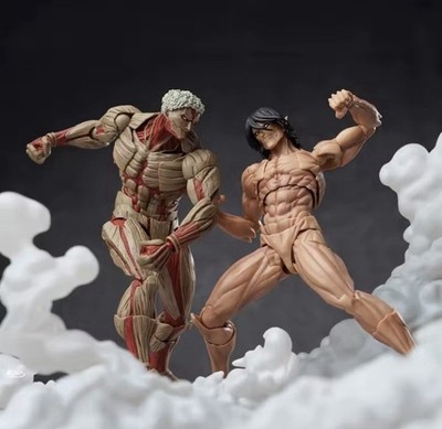 Eren Jaeger Kampffigur Angriff der Titanen