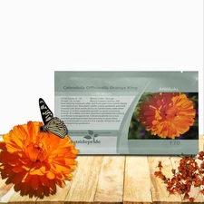 2000 Seeds Drought Tolerant Calendula Orange King Garden Flower Plant Seed