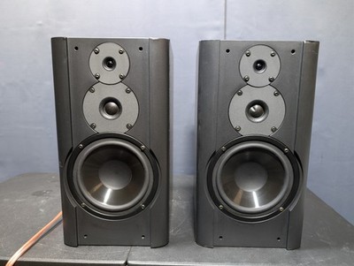 Jamo 407a 3-Way Bookshelf Speakers – Made in Denmark – Bi-Amp