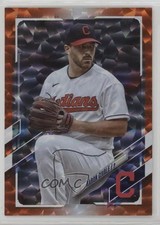 2021 Topps Update Orange Foil 36/299 Aaron Civale #US113 uu6