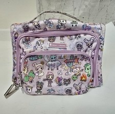 Tokidoki x JuJuBe Bestie Bag Cosmic Desert Crossbody Organizer Kawaii Pink EUC