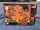 Rare SNES Final Fight Game O.B. C.I.B. Super Nintendo Entertainment