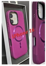 CASETiFY Force Case w/ Magsafe for iPhone 16 - Mulberry 
