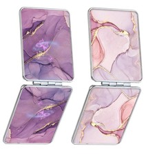 Pocket Mirror, Small Travel Mirror with Magnification, Portable Double-Sided ...