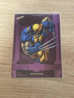 Skybox Marvel Metal Universe 23 Purple /199 Wolverine 