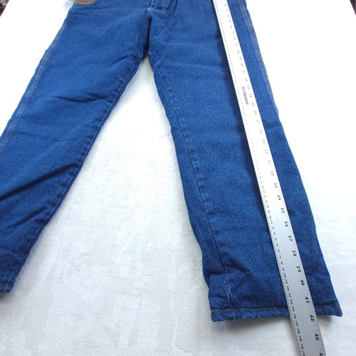 Pantalones de mezclilla para hombre Wrangler 38x30 calce relajado - forrados aislantes térmicos resistentes nuevos - Imagen 3 de 10