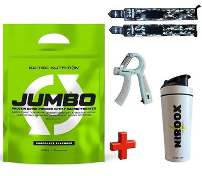 Scitec Nutrition Jumbo 6600 g Mass Gainer 6,6kg + Bonus