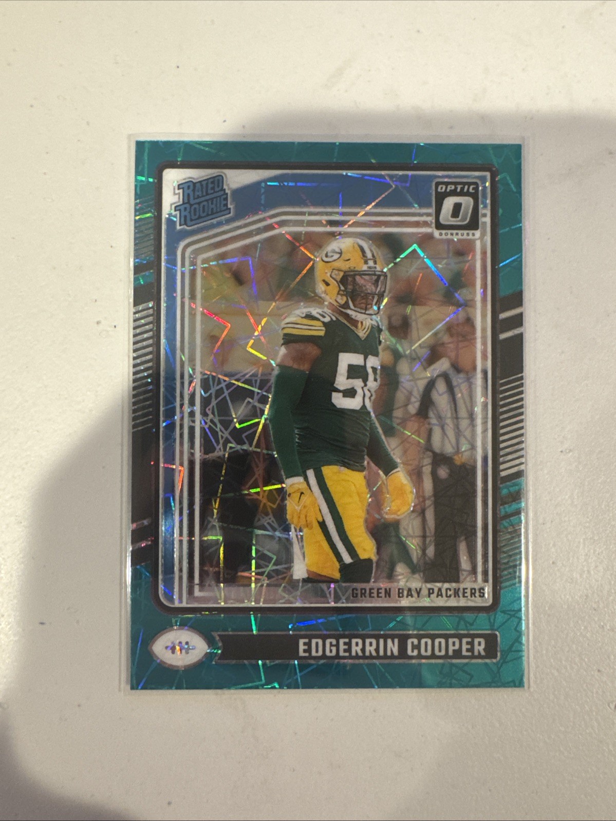 2024 Donruss Optic - Edgerrin Cooper Rated Rookie Teal Velocity *SP* #231 #137