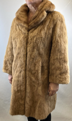 Pastel Mink Size Small Vintage Schlampp Furs Coat